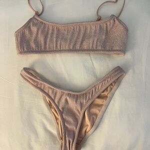 Triangl Swimwear Blush Pink Bikini Set